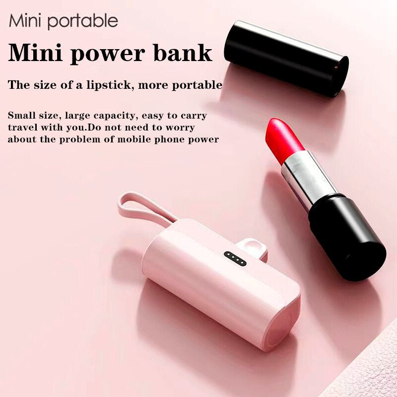 10000Mah Mini Portable Power Bank External Battery Plug Play Power Bank Type C Fast Effective Charger for Iphone Samsung Huawei