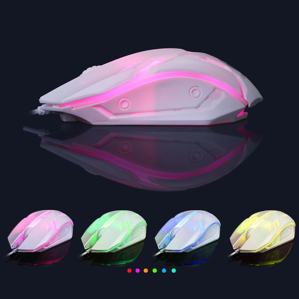 GTX300 Gaming CF LOL Gaming Keyboard Mouse Glowing Set