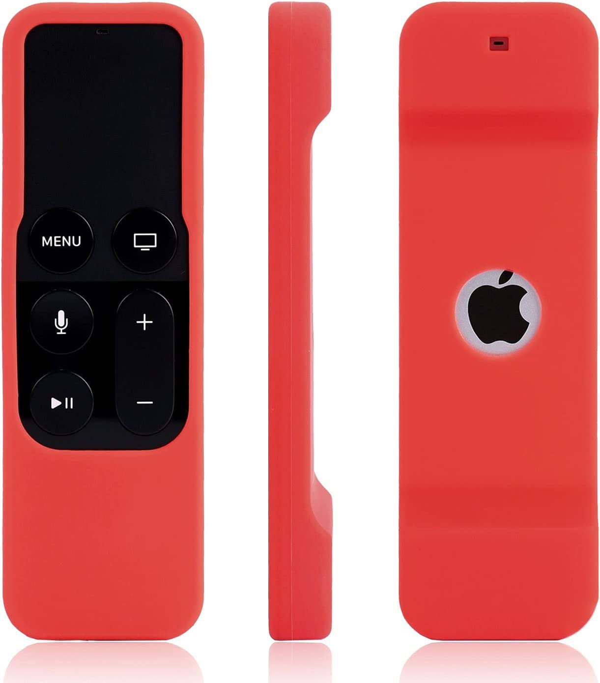 Remote Case for Apple Tv 4Th 5Th Generation,  Apple TV Siri Remote Cover Case with Lanyard (Rose Red) -Not for New Apple 4K TV Series 6Th Gen 2021